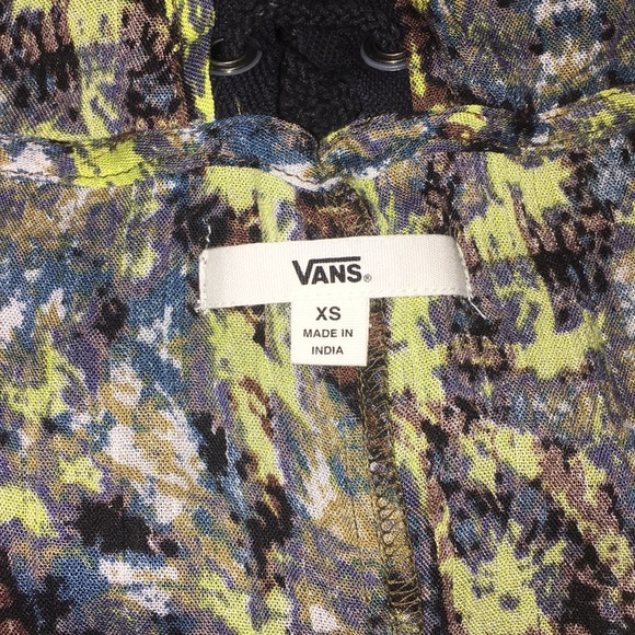 VANS high/low dress with lace up back. Size XS. - Picture 5 of 5